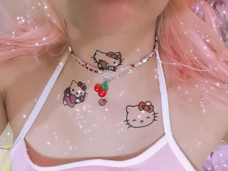 Vintage Sweet Cherry Clavicle Chain