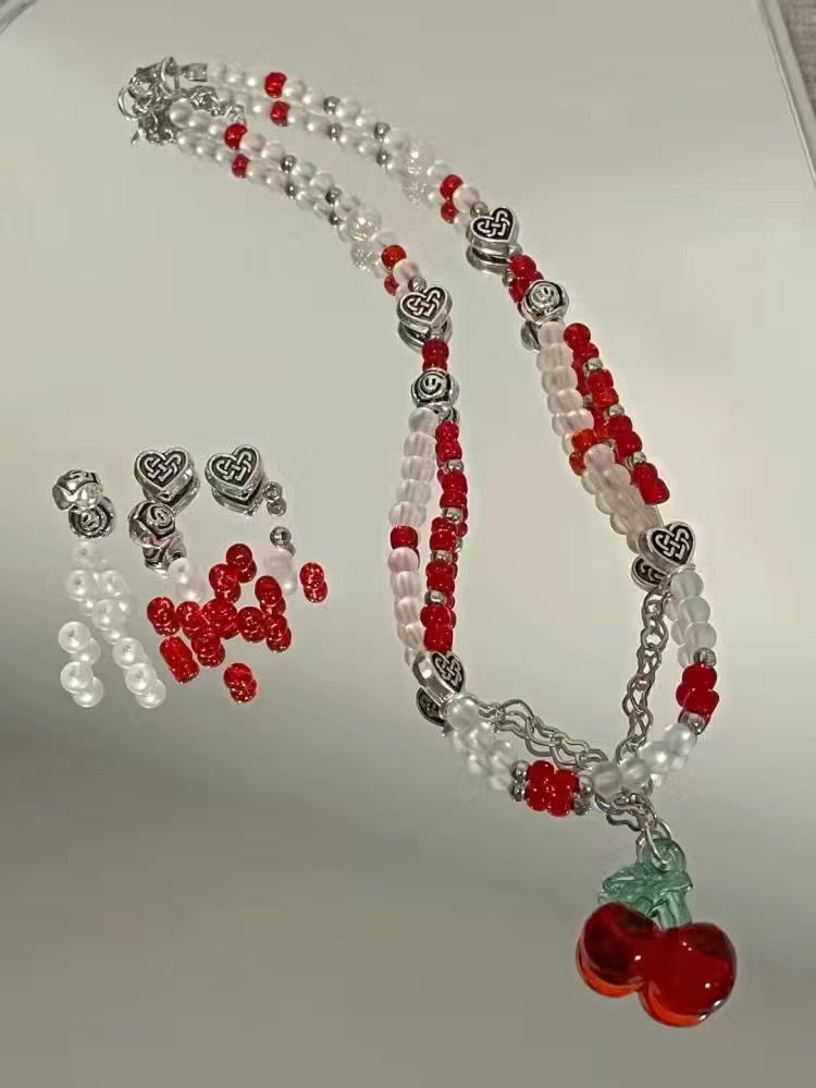 Vintage Sweet Cherry Clavicle Chain