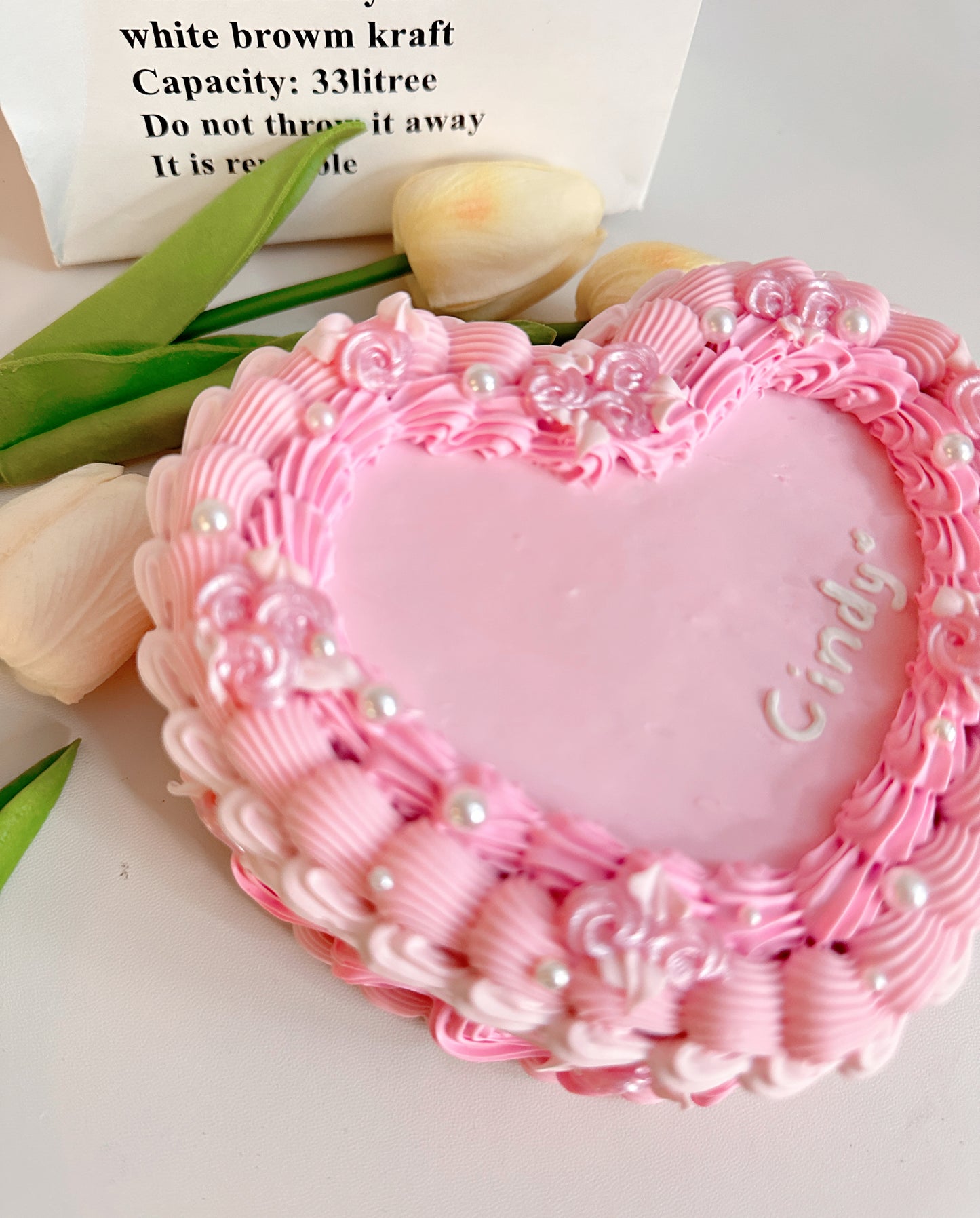 Fake cake jewelry box, Handmade Kawaii Decoden Jewelry Box with Heart Shape for Girls, decoden storage box, cake box, room decor