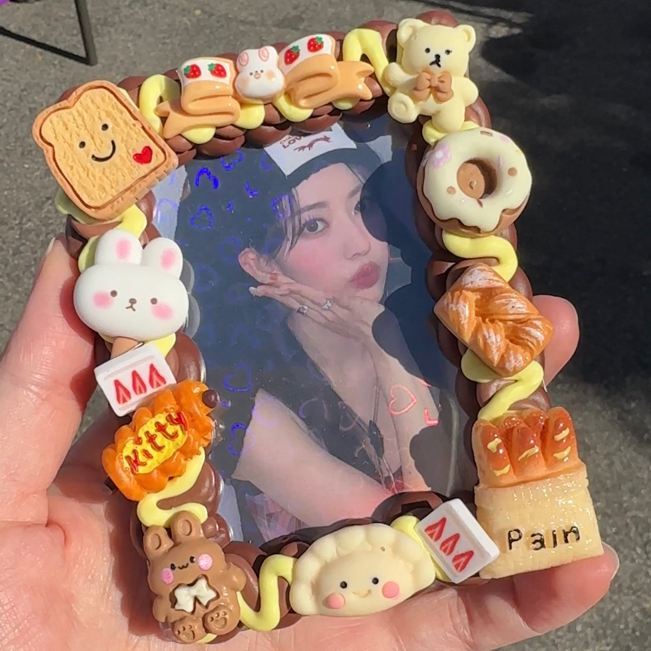 Cute Decoden Toploaders / Decoden Toploaders / Kpop Toploaders/anime/character Photocard