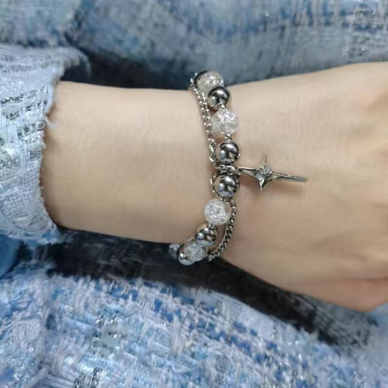 Moon Star Beads Bracelet
