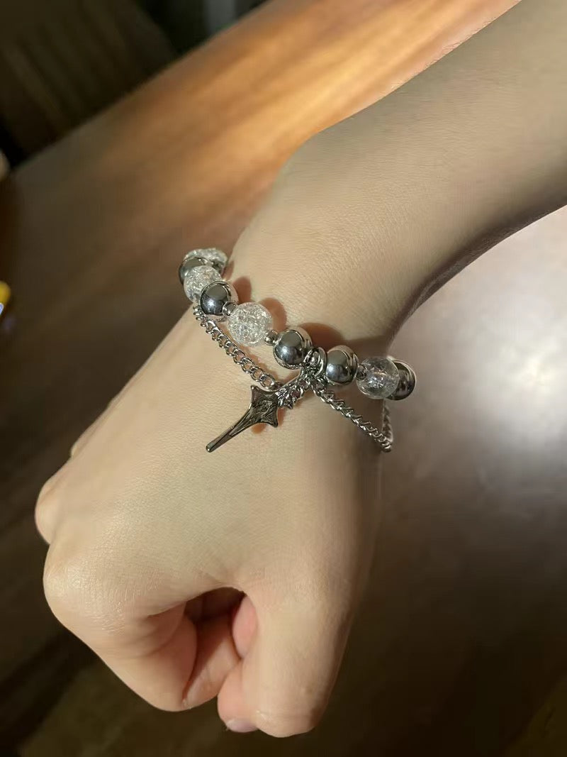 Moon Star Beads Bracelet