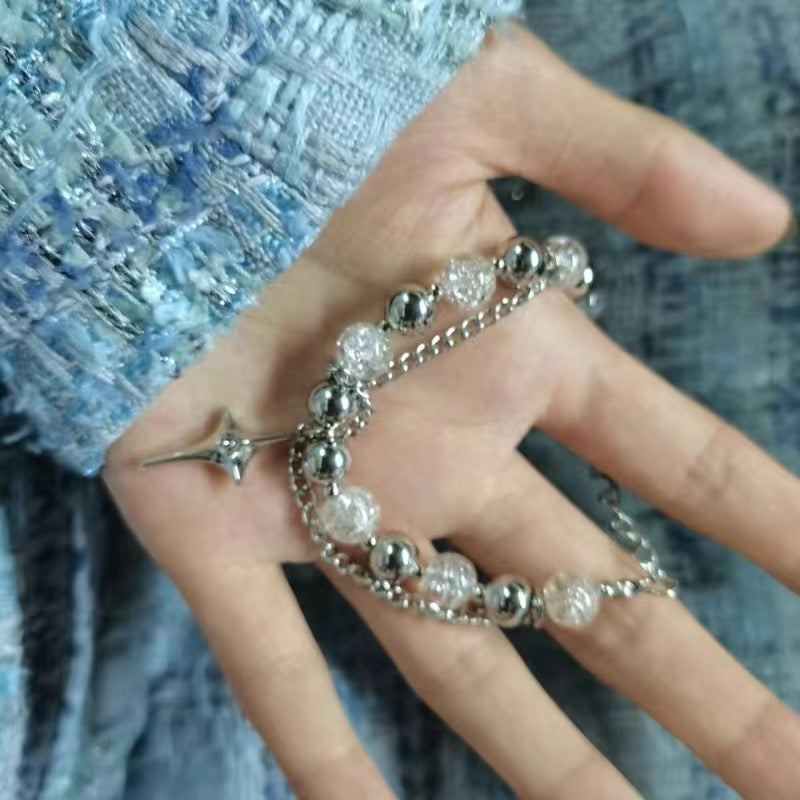 Moon Star Beads Bracelet