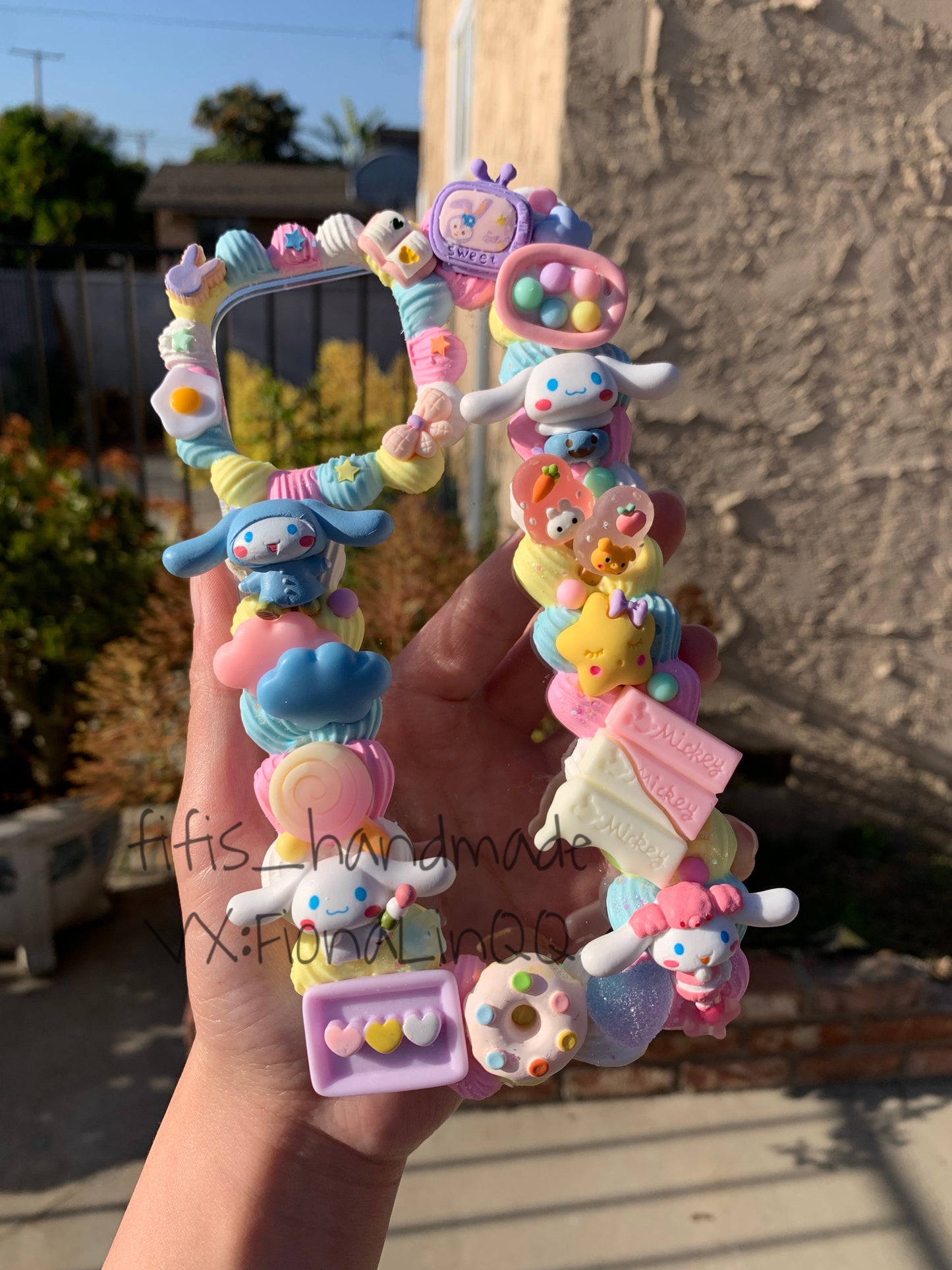 Cinnamoroll Whipped cream phone cases,cute phone case, diycases, custommade case,3D Anime Phone Case, Kawaii Whip Cream Case,Melody Phone Case
