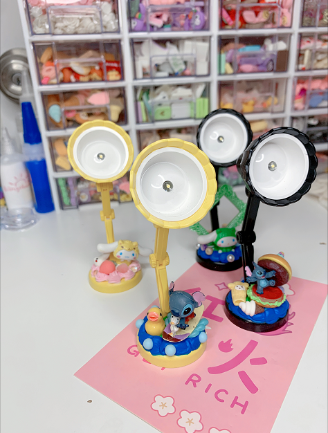 Custom Decoden table lights, whipped cream mini table lights,Bedside Lights,cute Lighting,Light Fixtures,Craft table light,decorative lights
