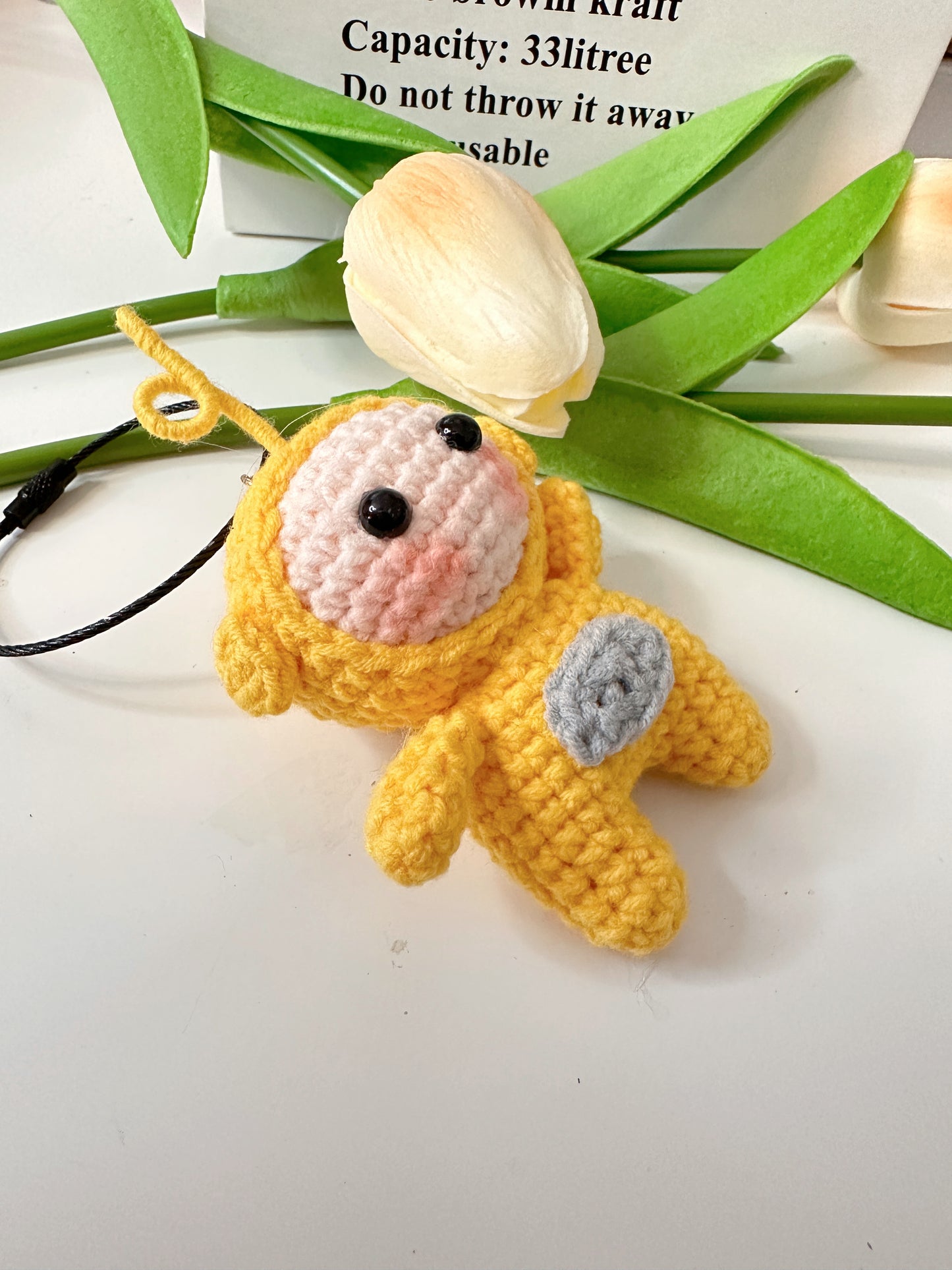Teletubbies Doll, cute crochet handmade doll, Tinky Winky, Dipsy, Laa Laa, Po, Amigurumi, cute bag accessory toys