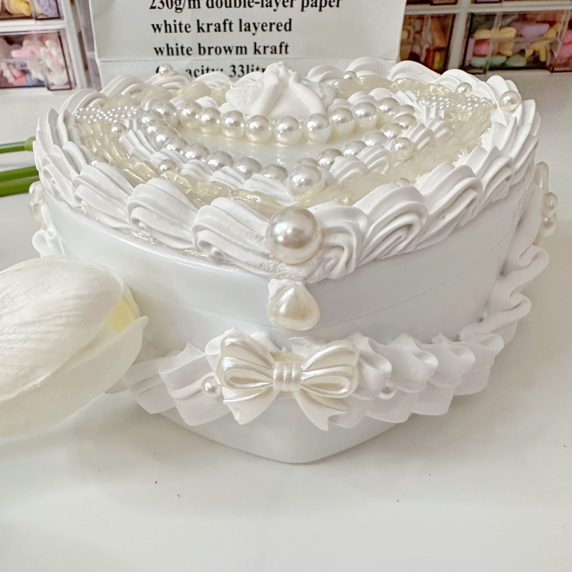 Decoden Fake Cake Jewelry Box ⋆ Dream a Little Bigger