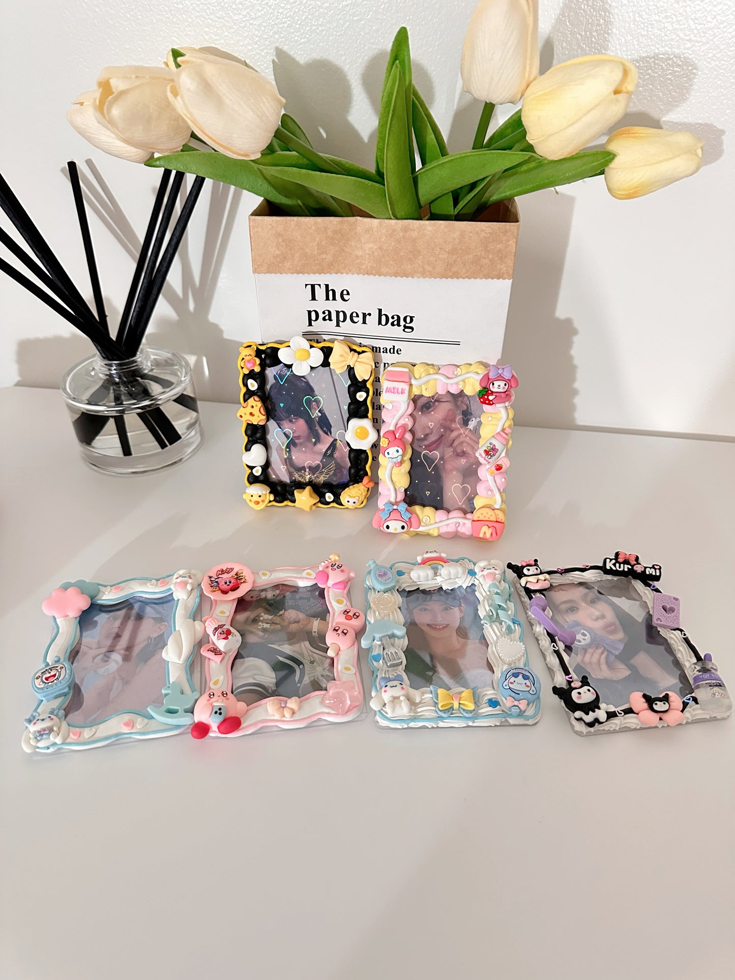 Cute Decoden Toploaders / Decoden Toploaders / Kpop Toploaders/anime/character Photocard