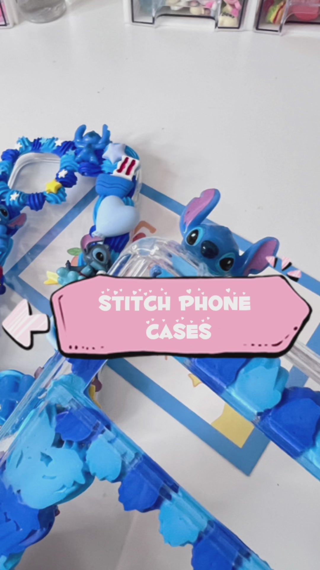 DIY Stitch School Supplies and Phone Case 