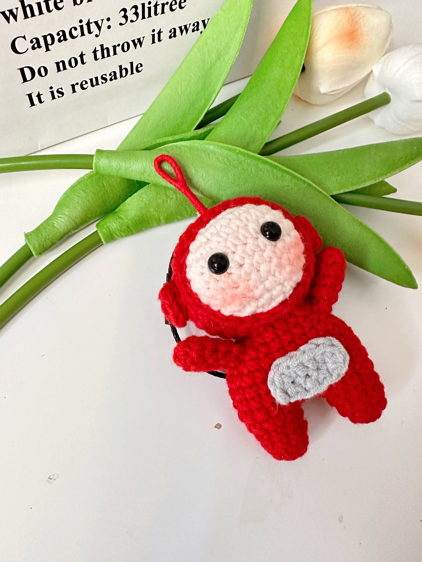 Teletubbies Doll, cute crochet handmade doll, Tinky Winky, Dipsy, Laa Laa, Po, Amigurumi, cute bag accessory toys