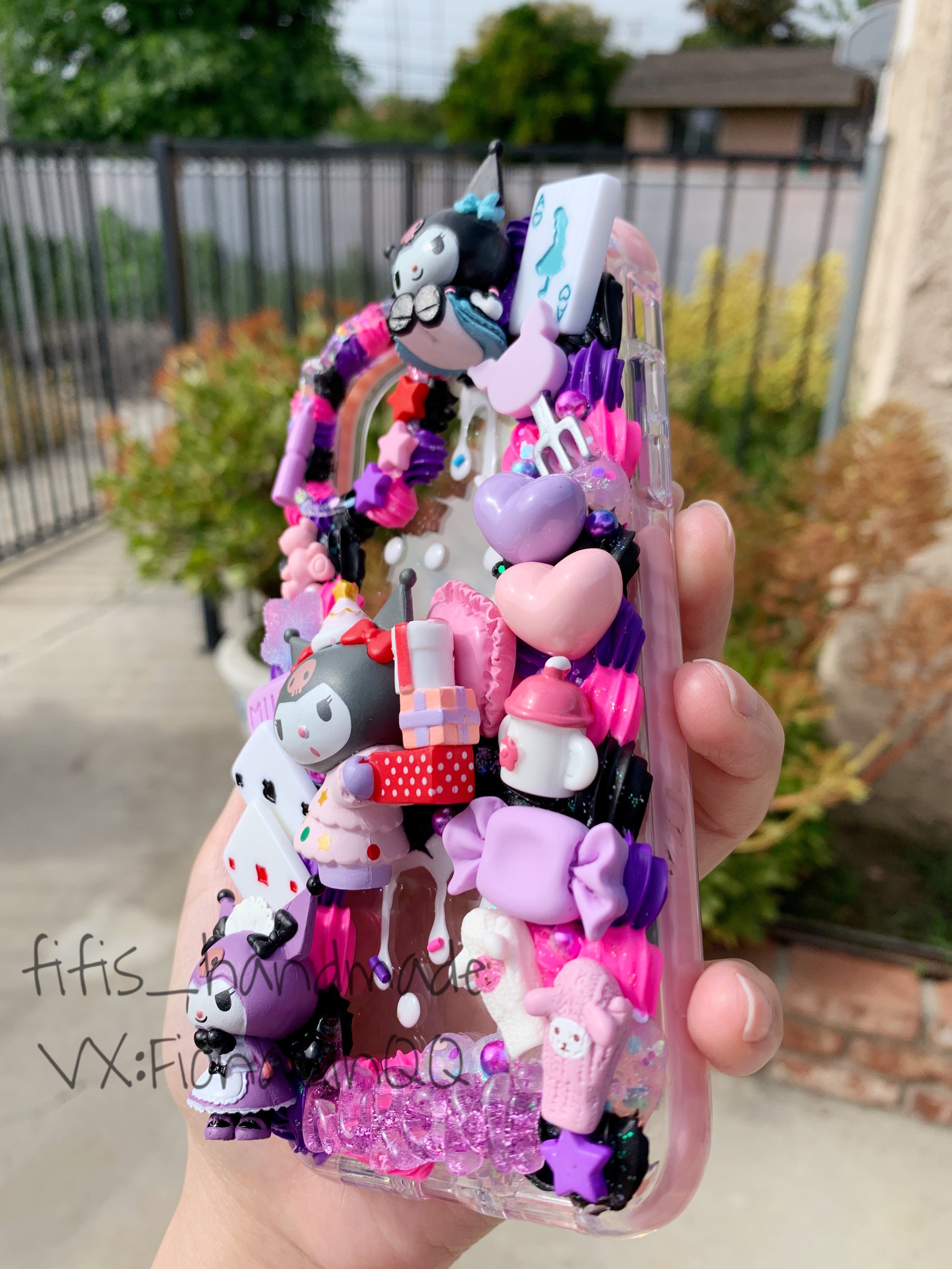 Whipped cream phone cases cute phone case custommade case Decoden